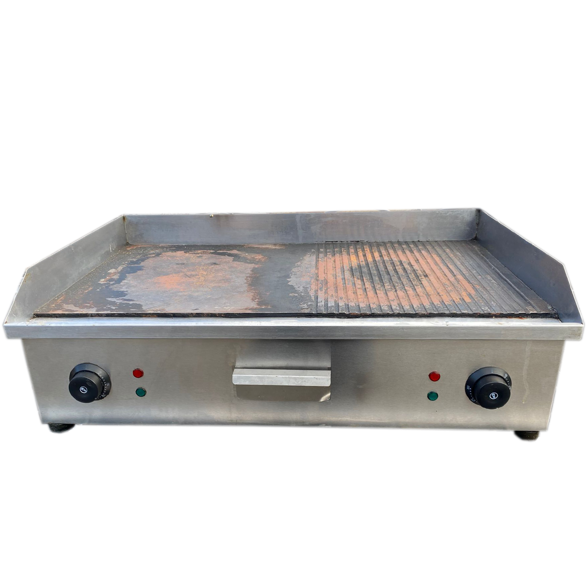 Commercial Electric Griddle Half Smooth Half Ribbed 73cm - Used
