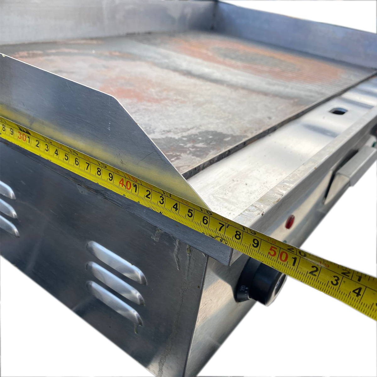 Commercial Electric Griddle Half Smooth Half Ribbed 73cm - Used