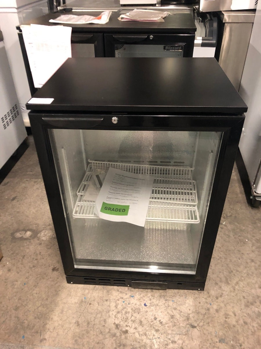 Graded 02045 Low Height Single Hinged Glass Door Bottle Cooler