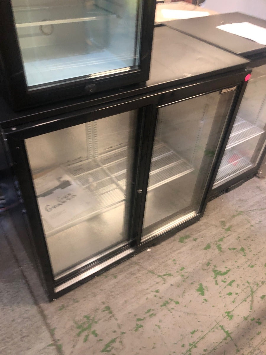Graded 02013 Double Sliding Glass Door Bottle Cooler
