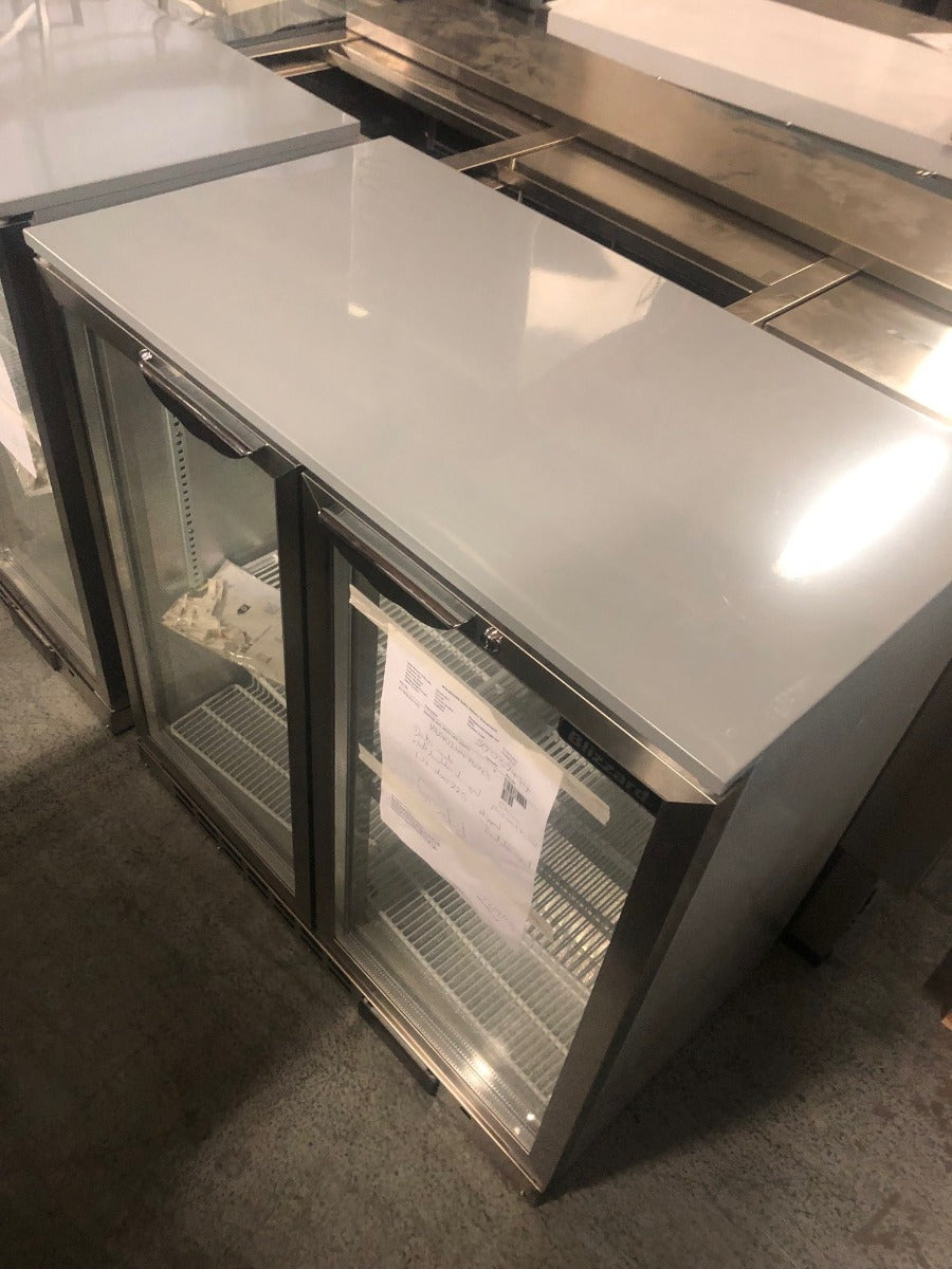 Graded 02109 Double Hinged Glass Door Bottle Cooler