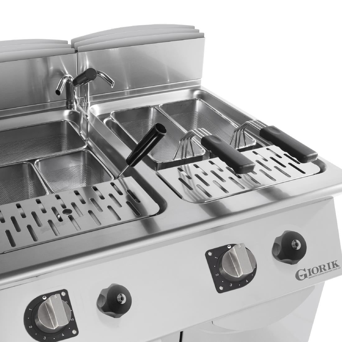 Giorik Twin Tank Electric Pasta Boiler CPE946