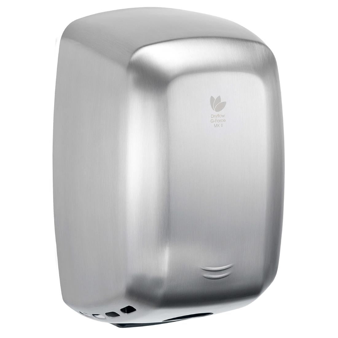 Dryflow G-Force MKII Hand Dryer with HEPA Filter Brushed Satin