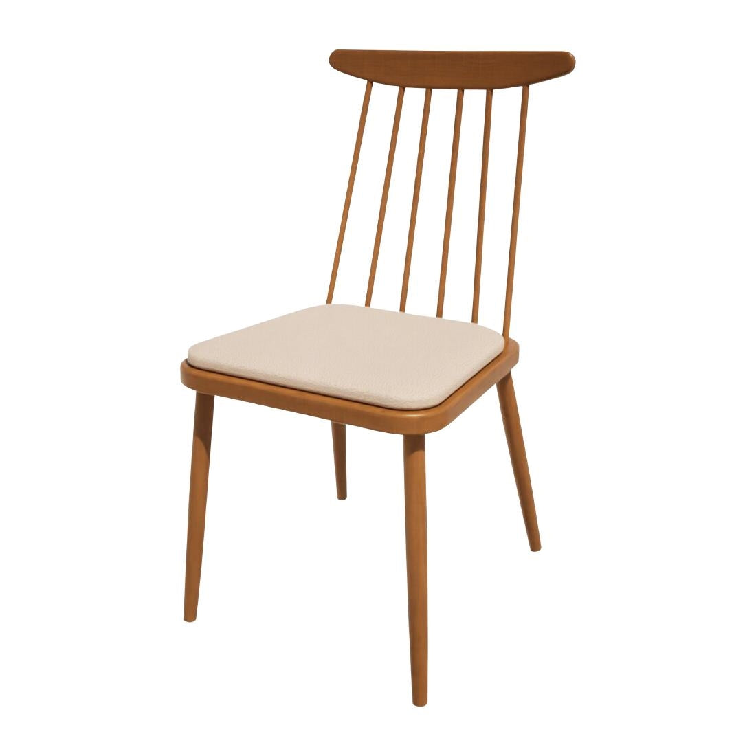 Bolero Bespoke Frank Side Chair Cream/Oak