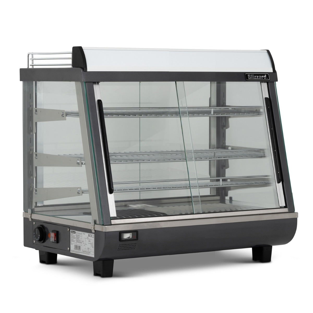 96 L Counter Top Duel Access Heated Merchandiser
