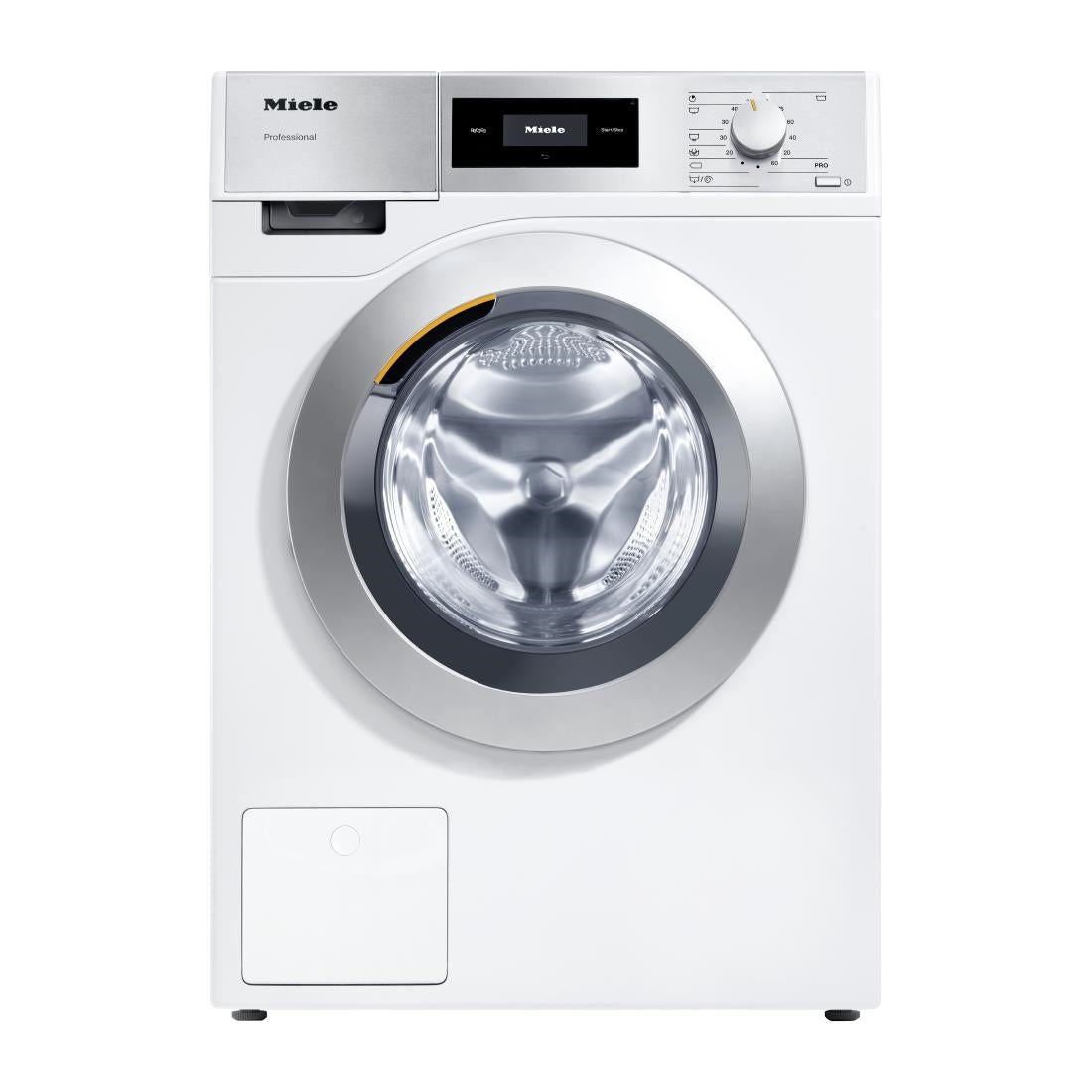 Miele Commercial Evolution Washing Machine White 7kg with Drain Pump 2.5kW. PWM307
