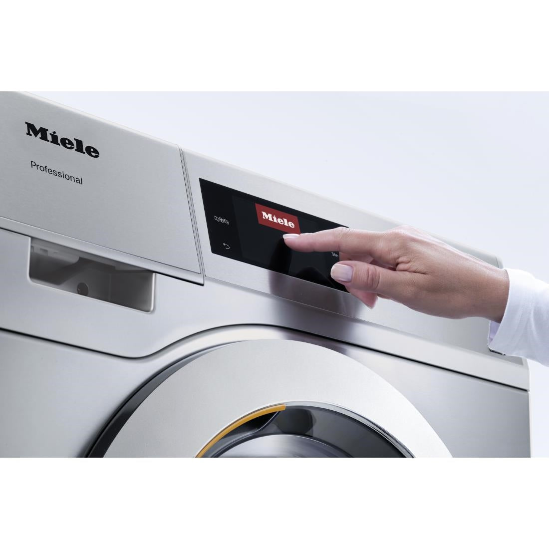 Miele Commercial Washing Machine Stainless Steel 7kg with Drain Pump PWM907