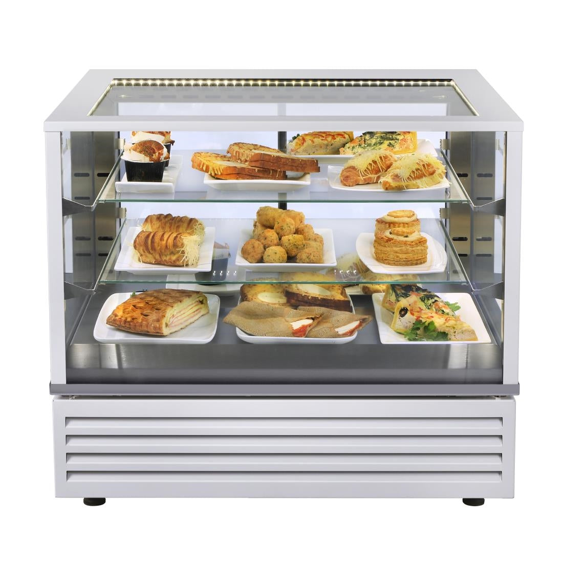 Roller Grill Heated Display Cabinet White HD800
