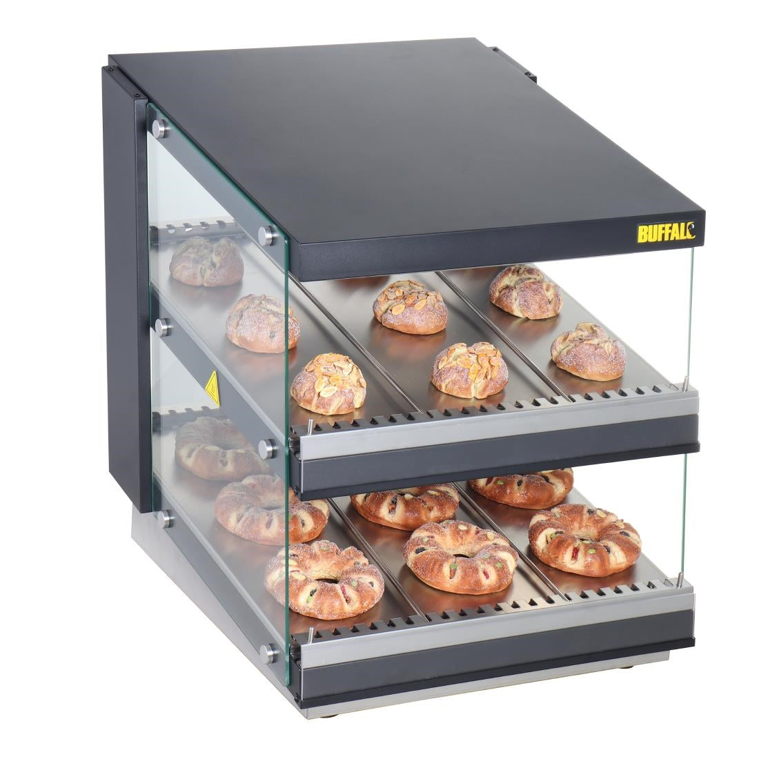 Buffalo Sloped Chute Food Warmer 2 Shelf