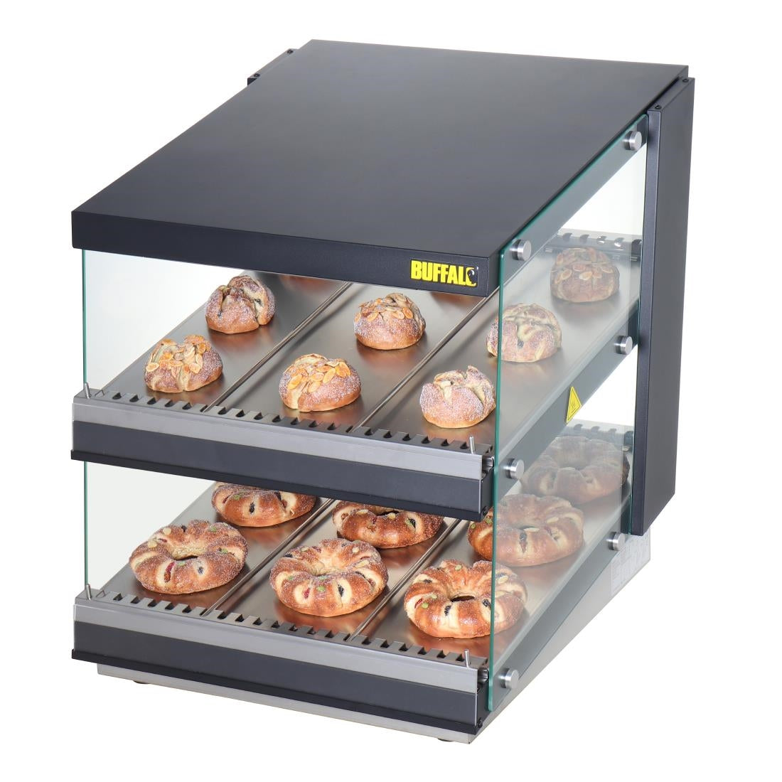 Buffalo Sloped Chute Food Warmer 2 Shelf