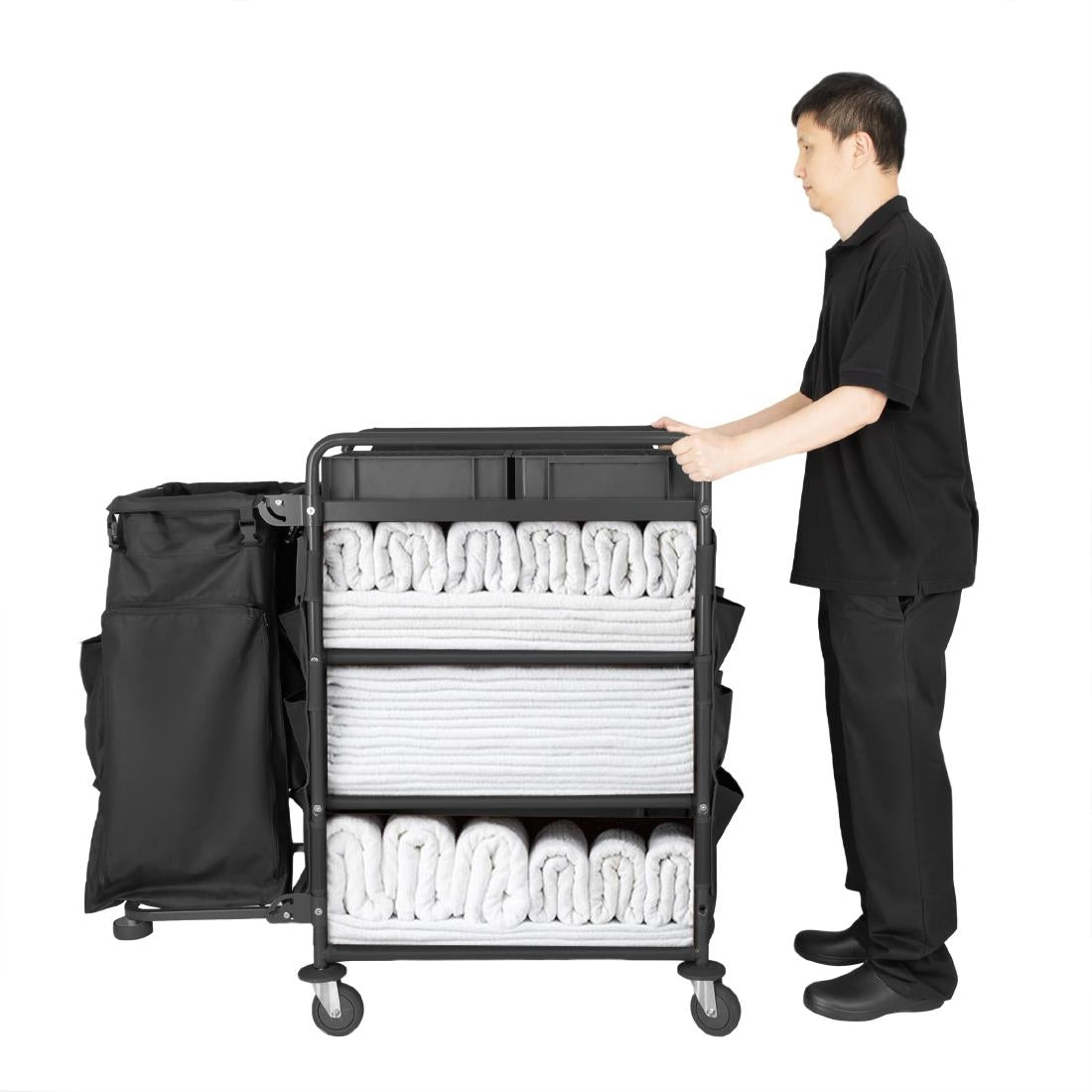 Jantex Compact Housekeeping Trolley
