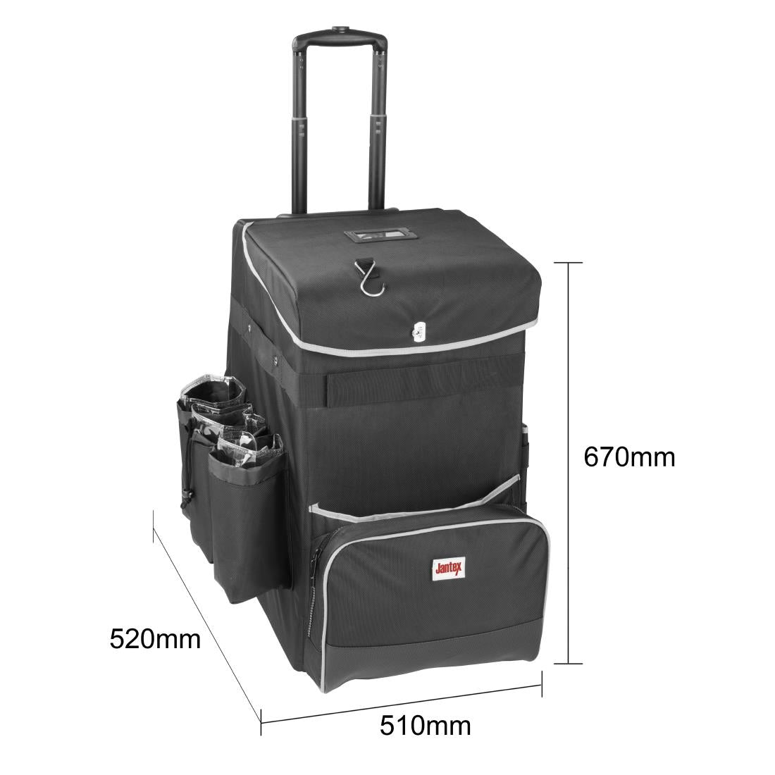 Jantex Mobile Housekeeping Cart