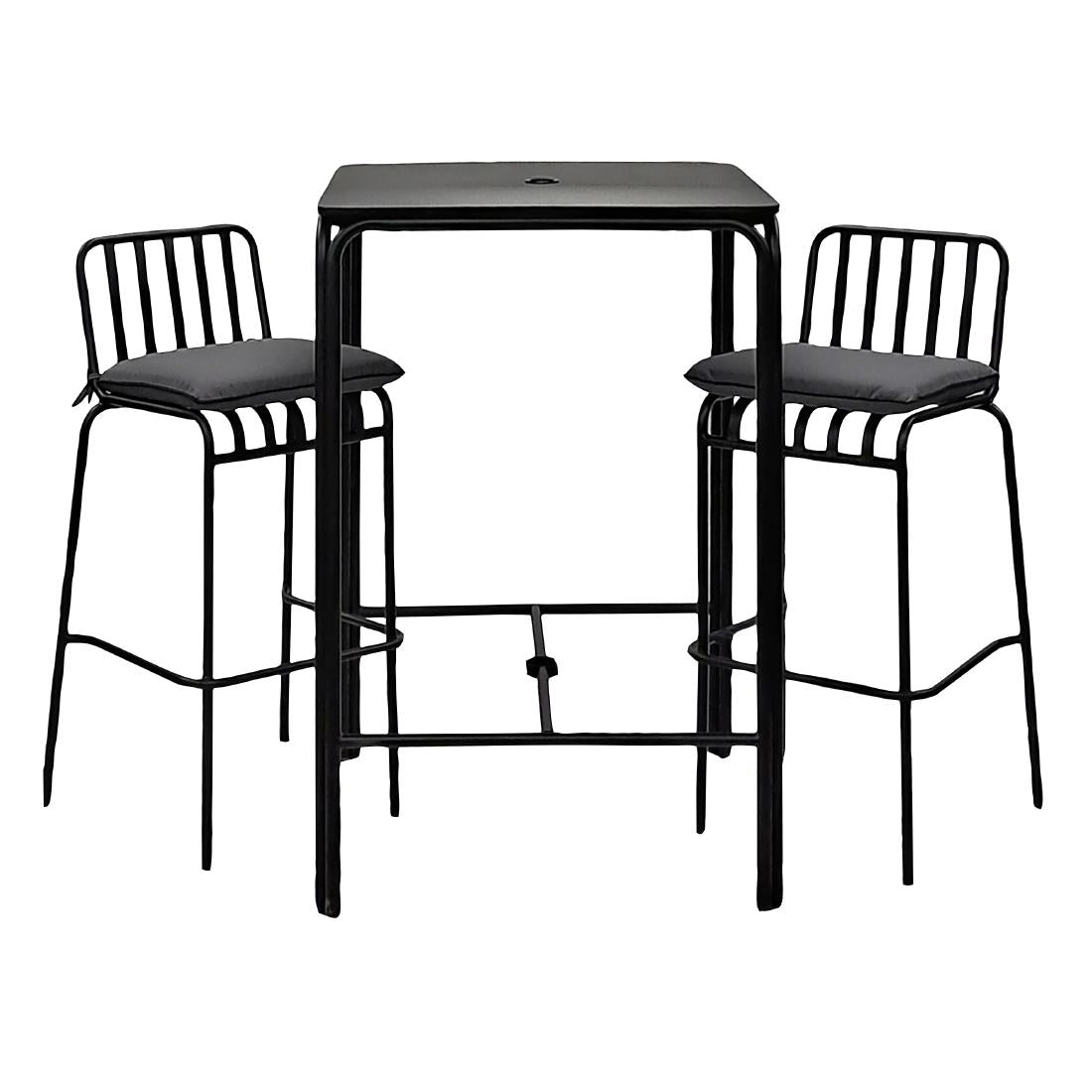 Tenby Outdoor Poseur Set Onyx (2 Sets Pack)