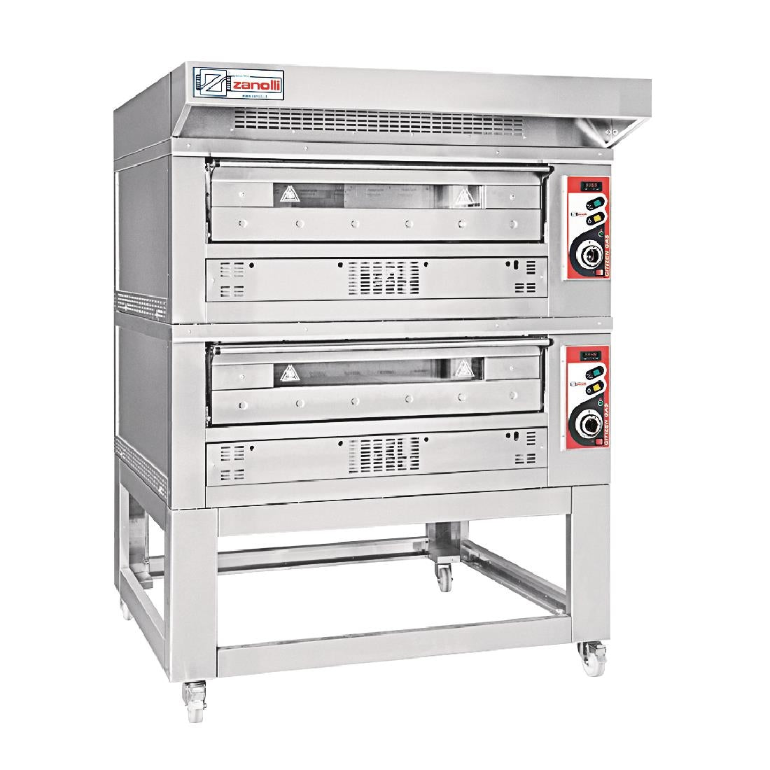 Zanolli Citizen 9 Single Deck Pizza Oven, Stand and Hood