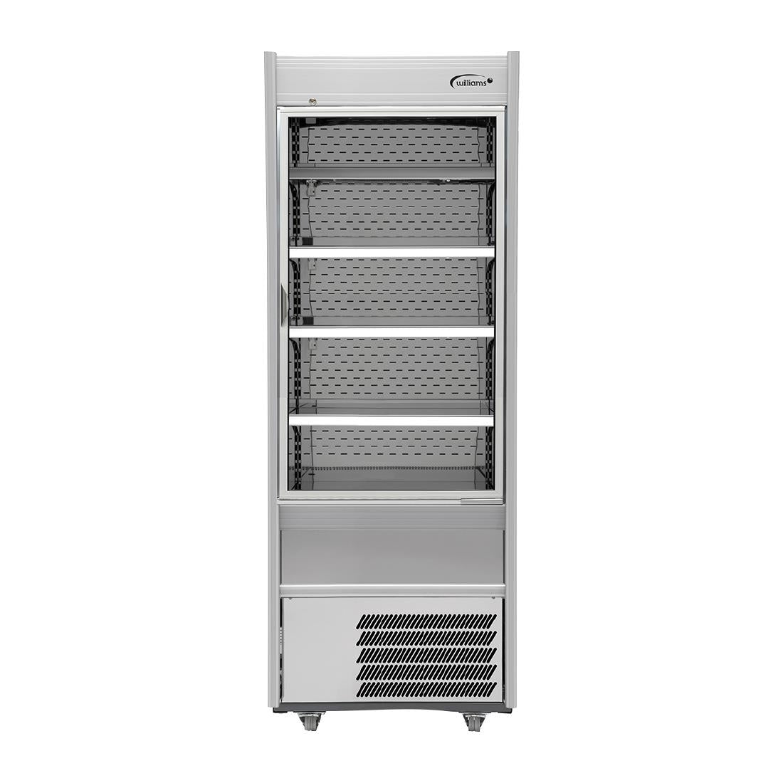 Williams M-Series Gem Multideck Fridge White with Hinged Front Door M70-WCD-HFD