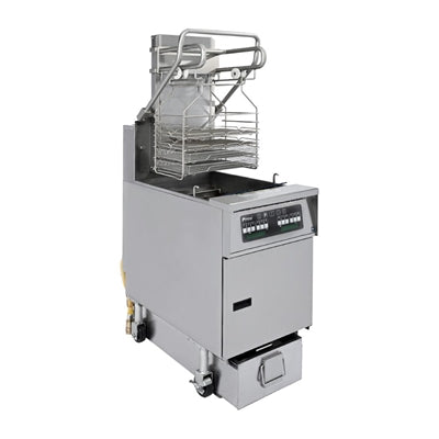Pitco Solstice Natural Gas Rack Fryer with SoloFilter SF-SG6H