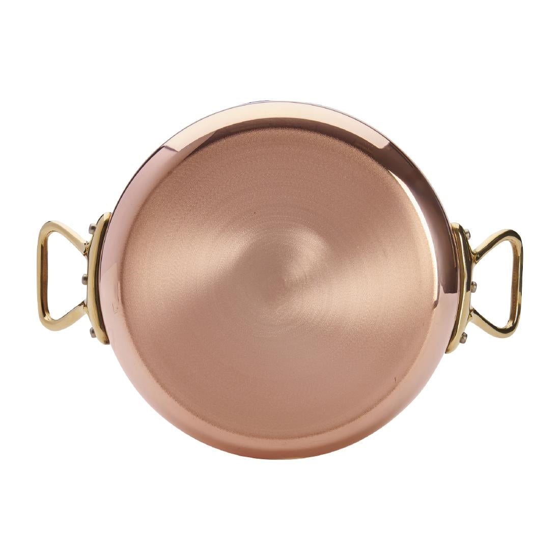 De Buyer Inocuivre Saute Pan with Lid Brass 20cm