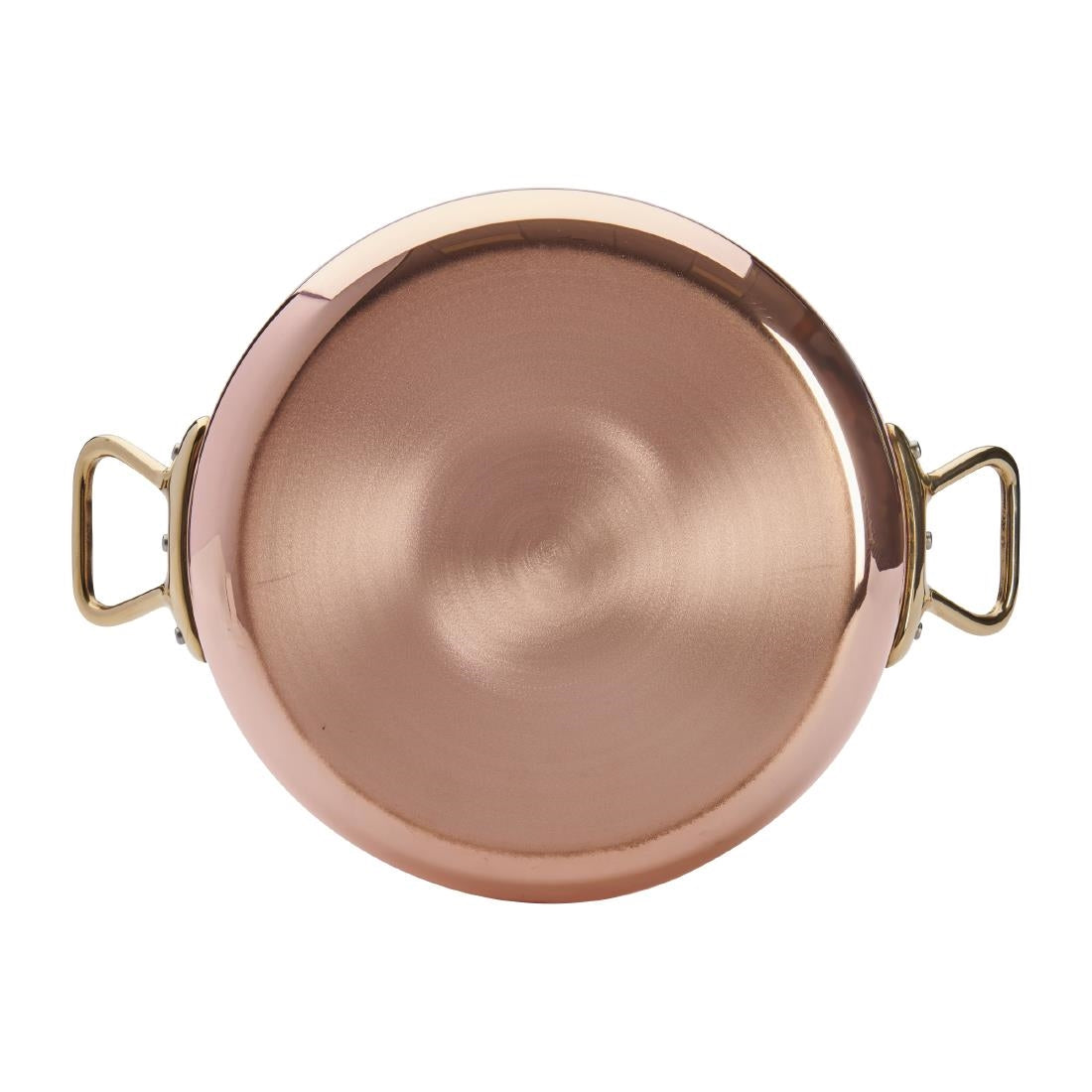De Buyer Inocuivre Saute Pan with Lid Brass 24cm