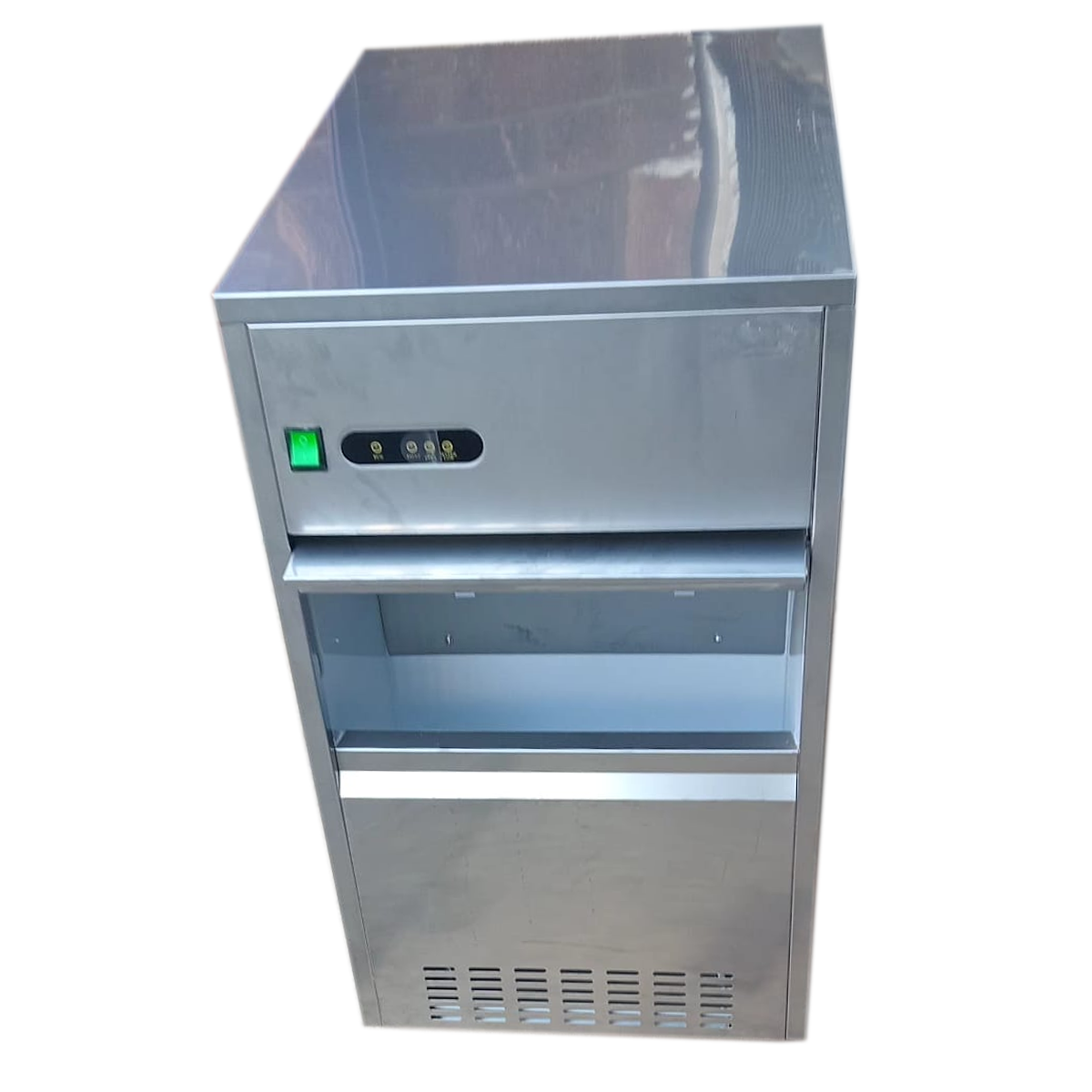 Commercial Crushed Ice Machine 50kg/24h 10kg bin - B Grade