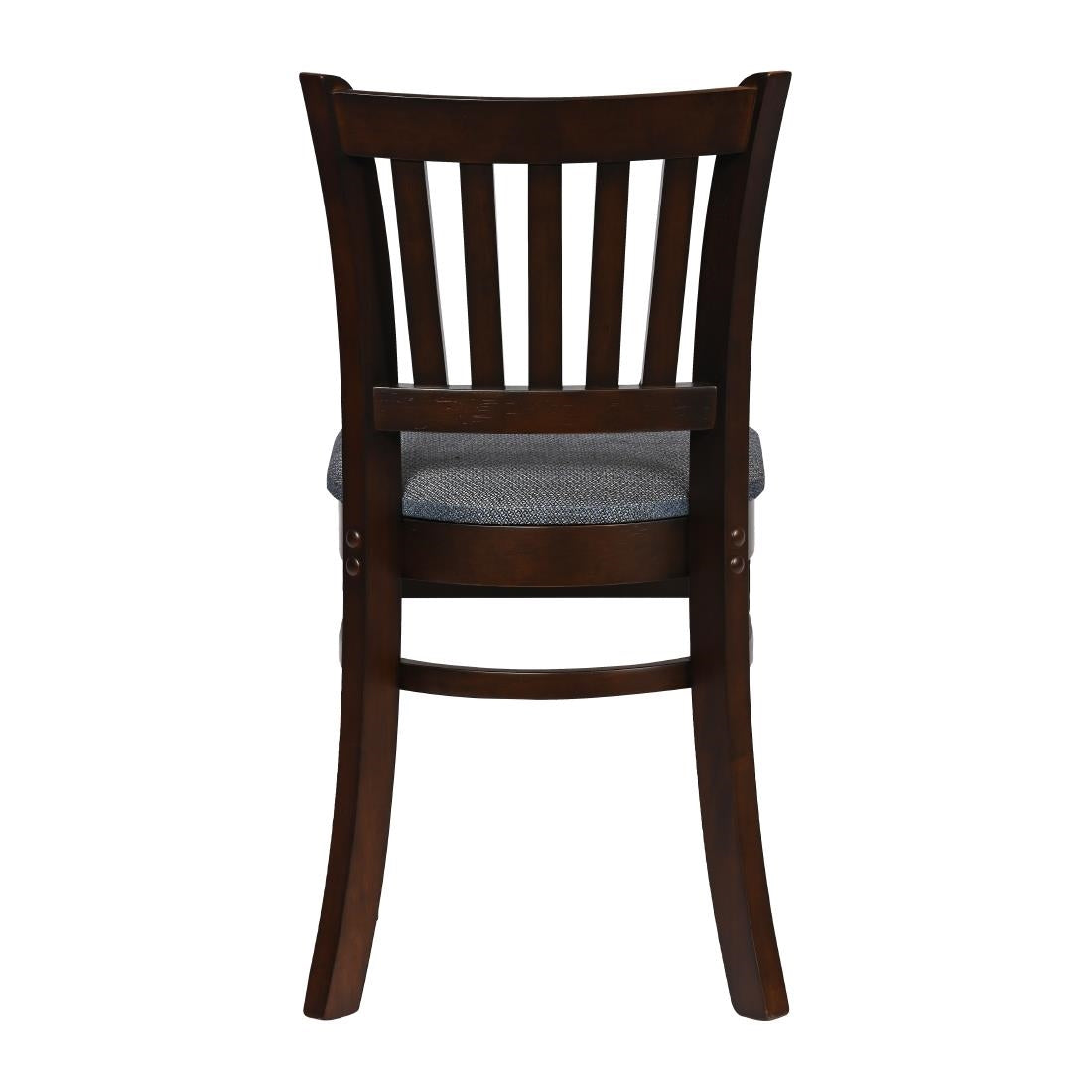 Turin Dining Table with 4 Manhattan Chairs in Dark Walnut & Shetland Smoke