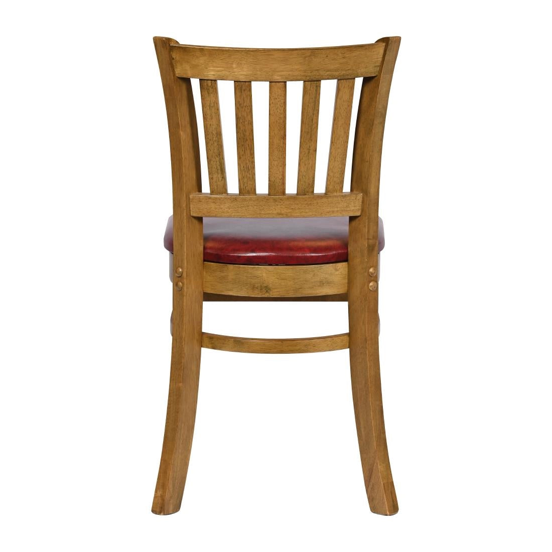 Turin Dining Table with 4 Manhattan Dining Chairs Weathered Oak & Bison Bordeaux