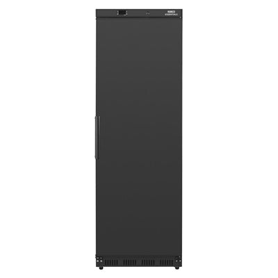 Nisbets Essentials Upright Fridge Black - 400Ltr