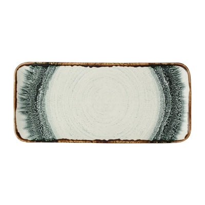 Dudson Harvest Flare Natural Rectangular Organic Plates 346x156mm (6 Pack)