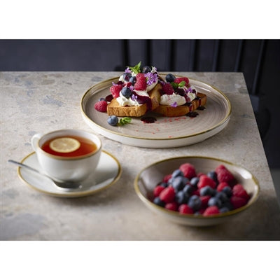 Churchill Stonecast Truffle Chef's Oblong Plates 298x152mm (12 Pack)