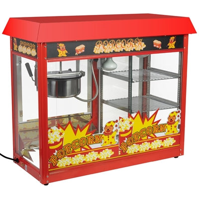 Haxro HX8872 Popcorn Machine with 2 Shelves