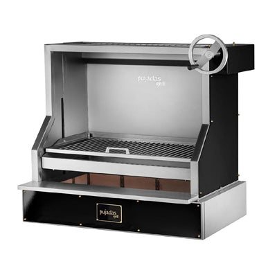 Pujadas Countertop Open Grill with Rod Bars and Refractory Base 8581000B