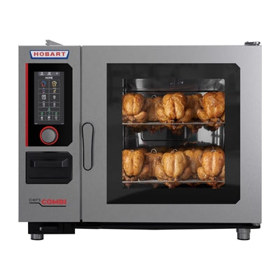 Hobart Chefs Combi Natural Gas Oven 6x1/1GN 15kW