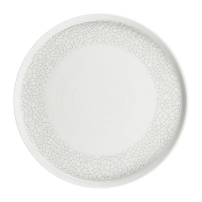 Churchill Viana Walled Plates Charcoal Grey 260mm (6 Pack)