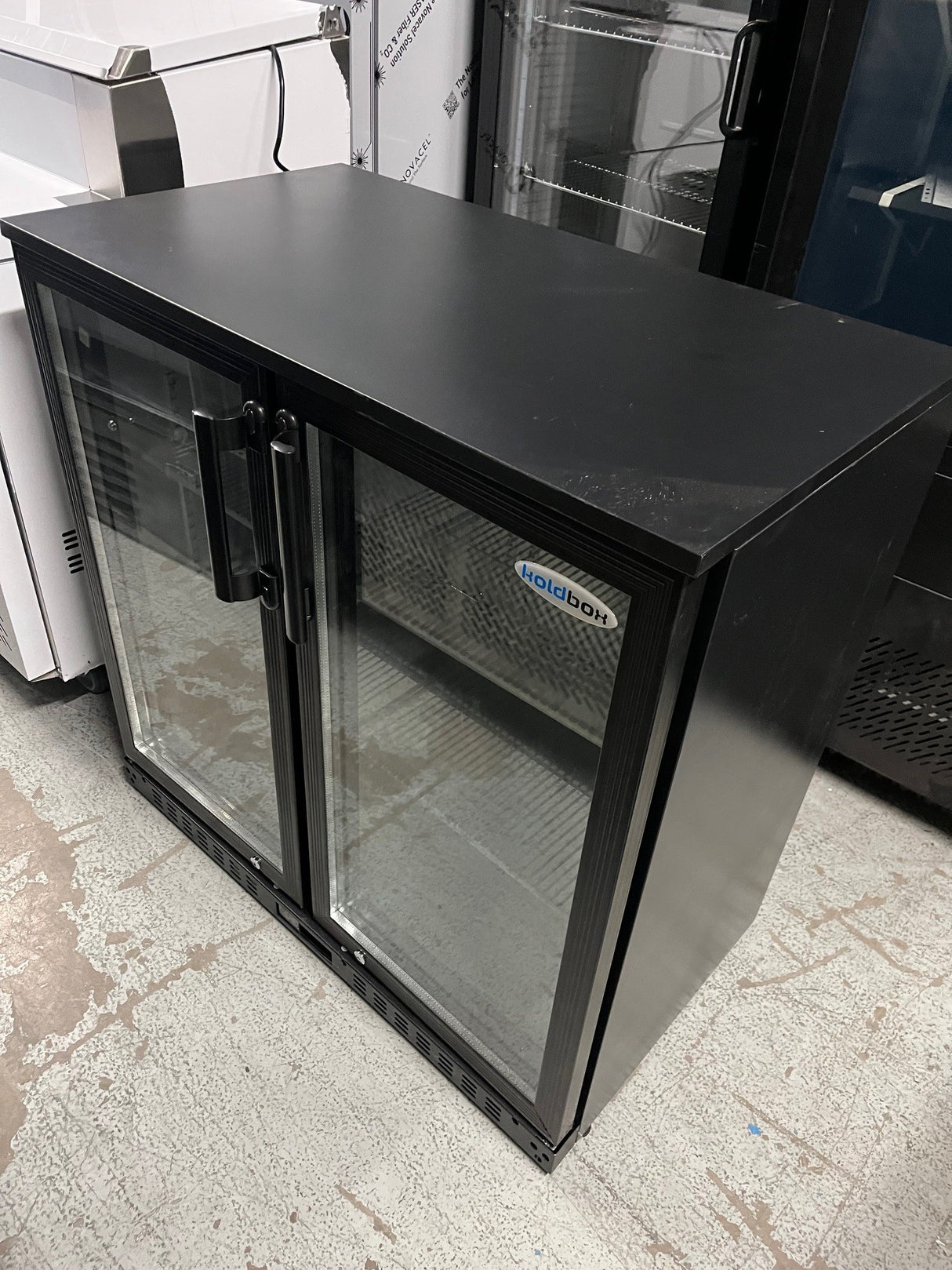 Double Hinged Glass Door Bottle Cooler