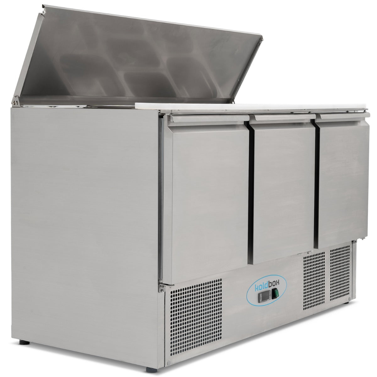 Compact Triple Door Refrigerated Saladette