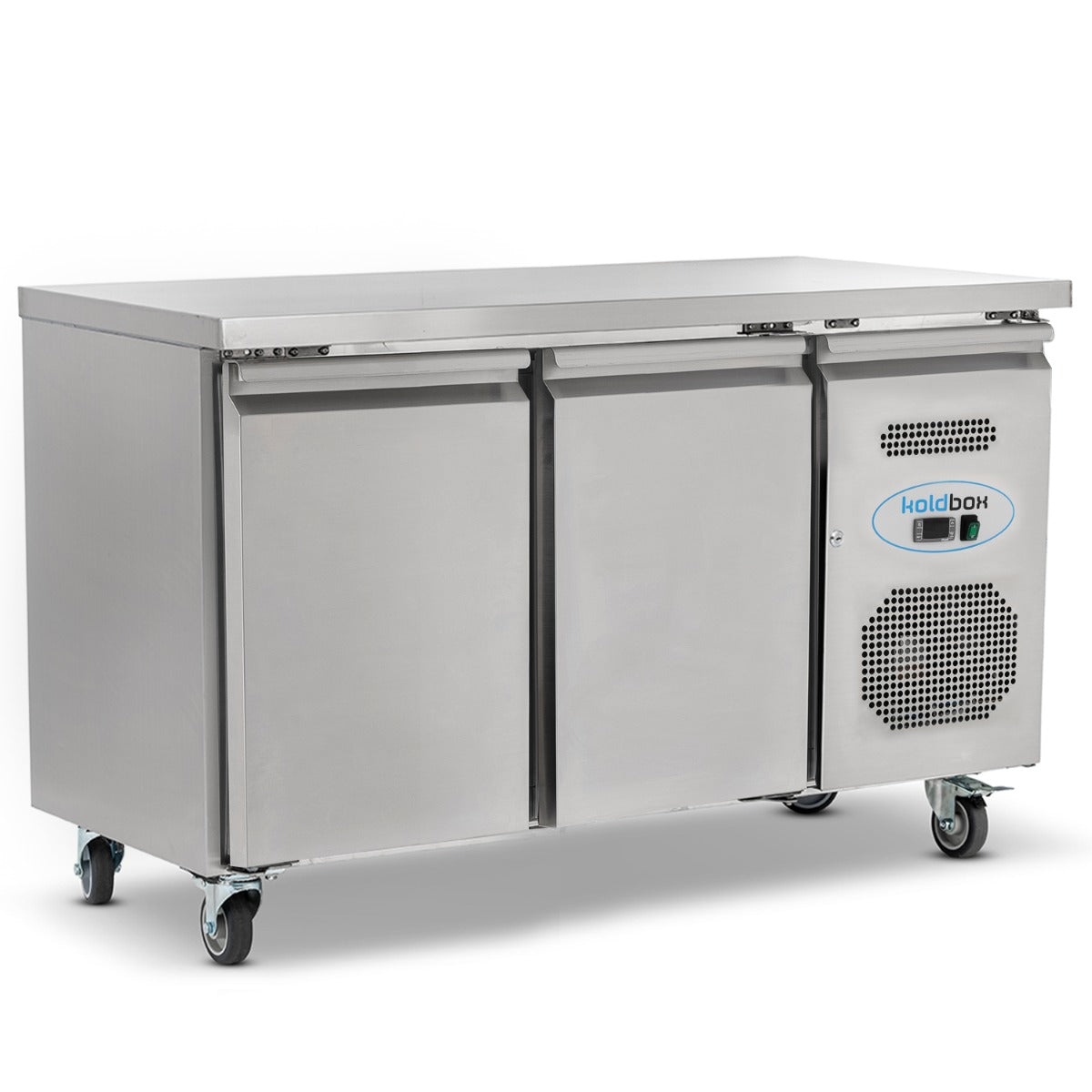 Graded 02062 Double Hinged Door Counter Refrigerator