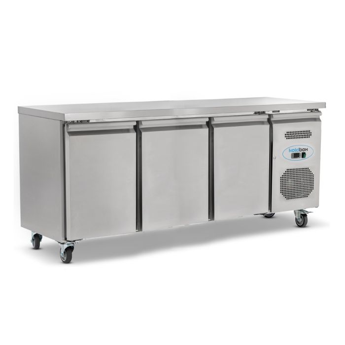 Triple Hinged Door Counter Freezer