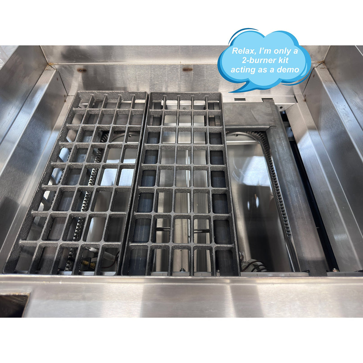 Lava Rock Conversion Kit for ECB-36SX Charbroiler 900mm