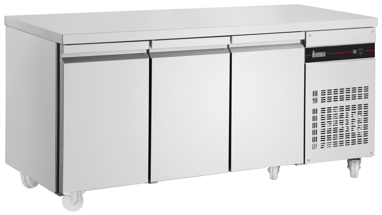Triple Hinged Door Freezer Counter