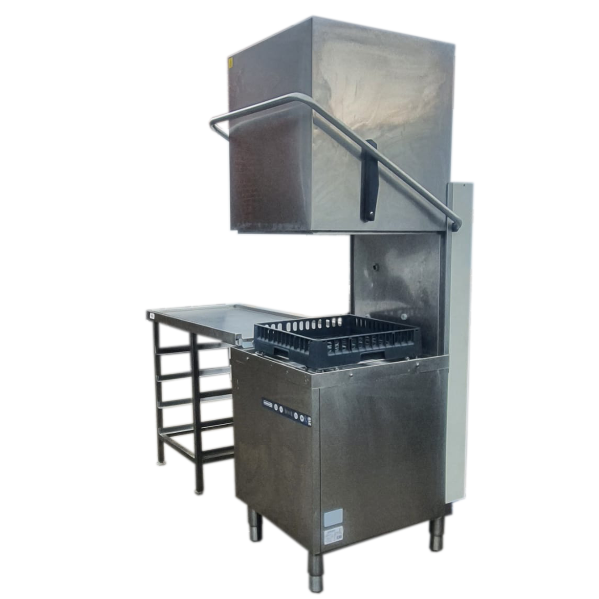 Refurbished Maidaid 215GS Pass-Through Commercial Dishwasher (3-Phase) with table