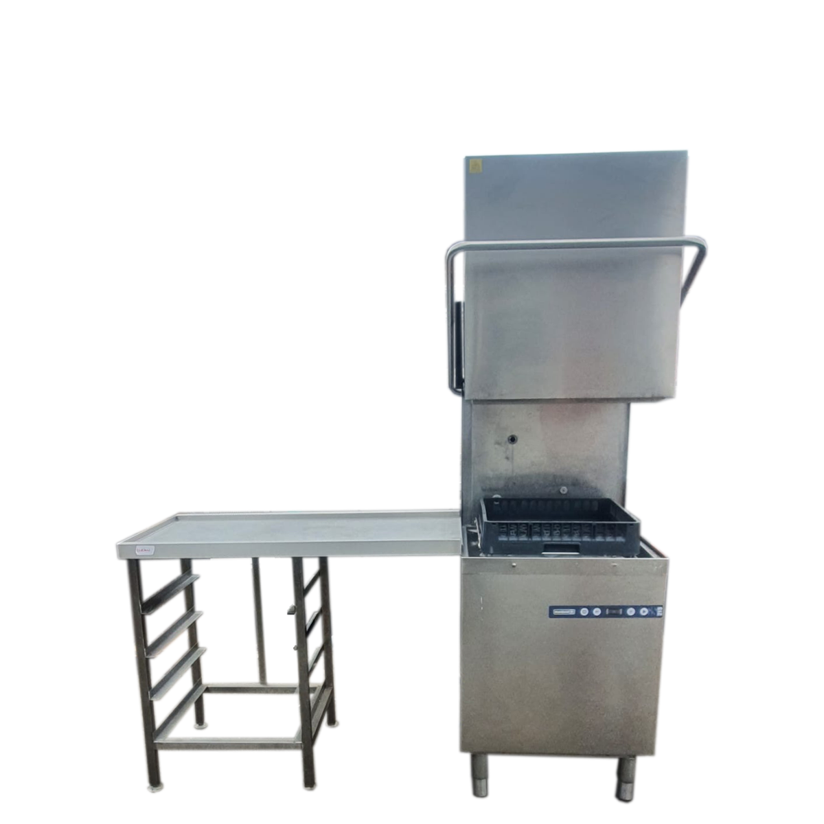 Refurbished Maidaid 215GS Pass-Through Commercial Dishwasher (3-Phase) with table