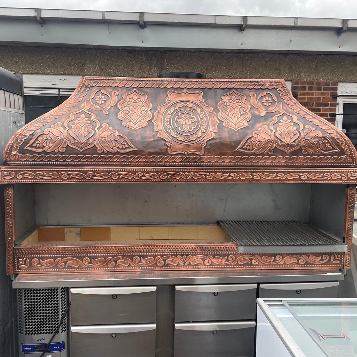 2mt Copper Mangal BBQ Brand New