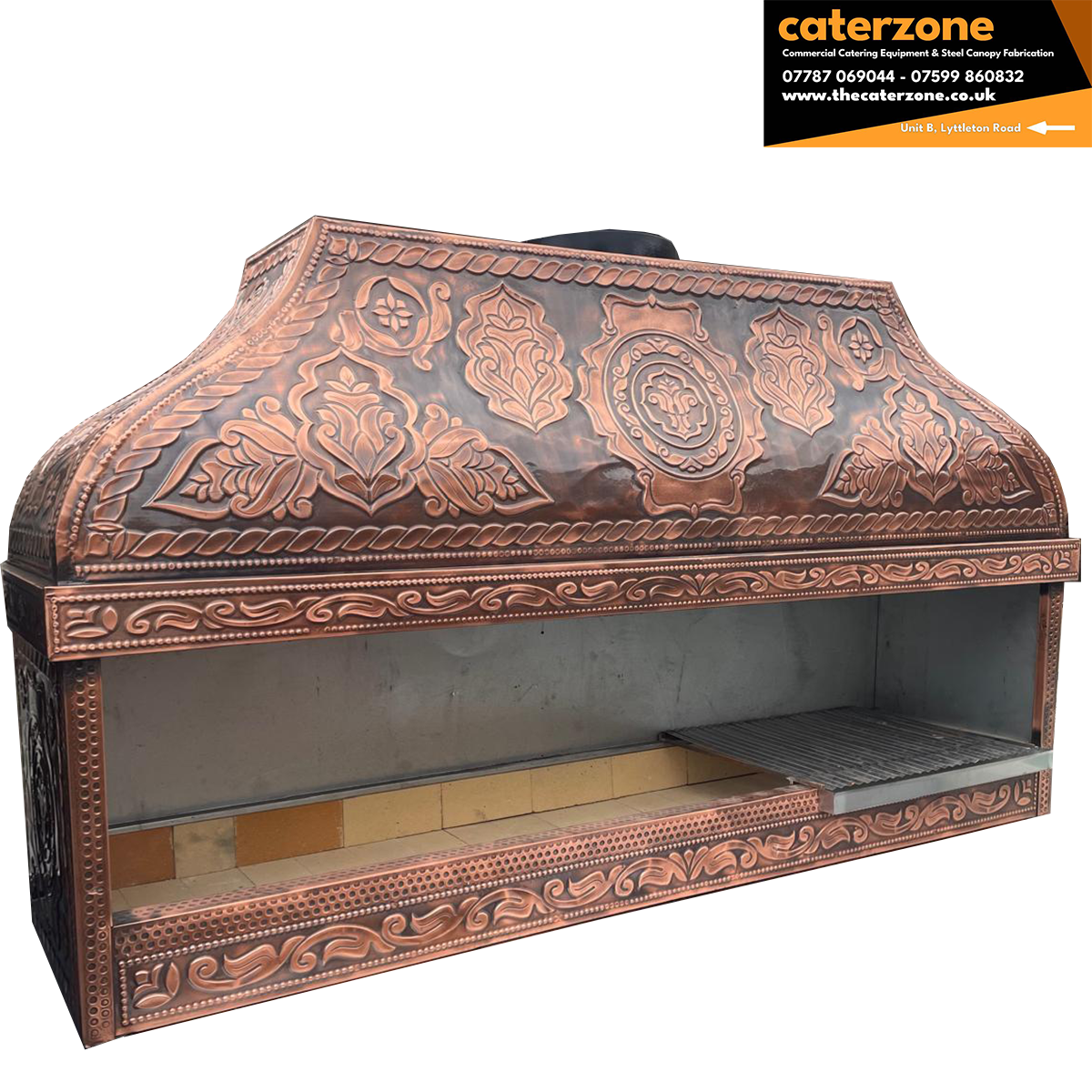 2mt Copper Mangal BBQ Brand New