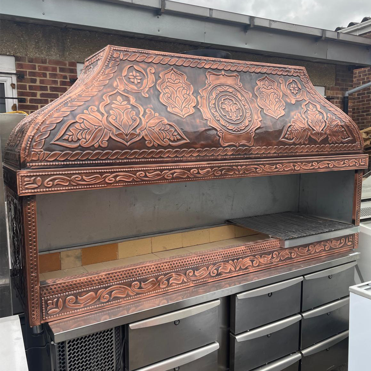 2mt Copper Mangal BBQ Brand New