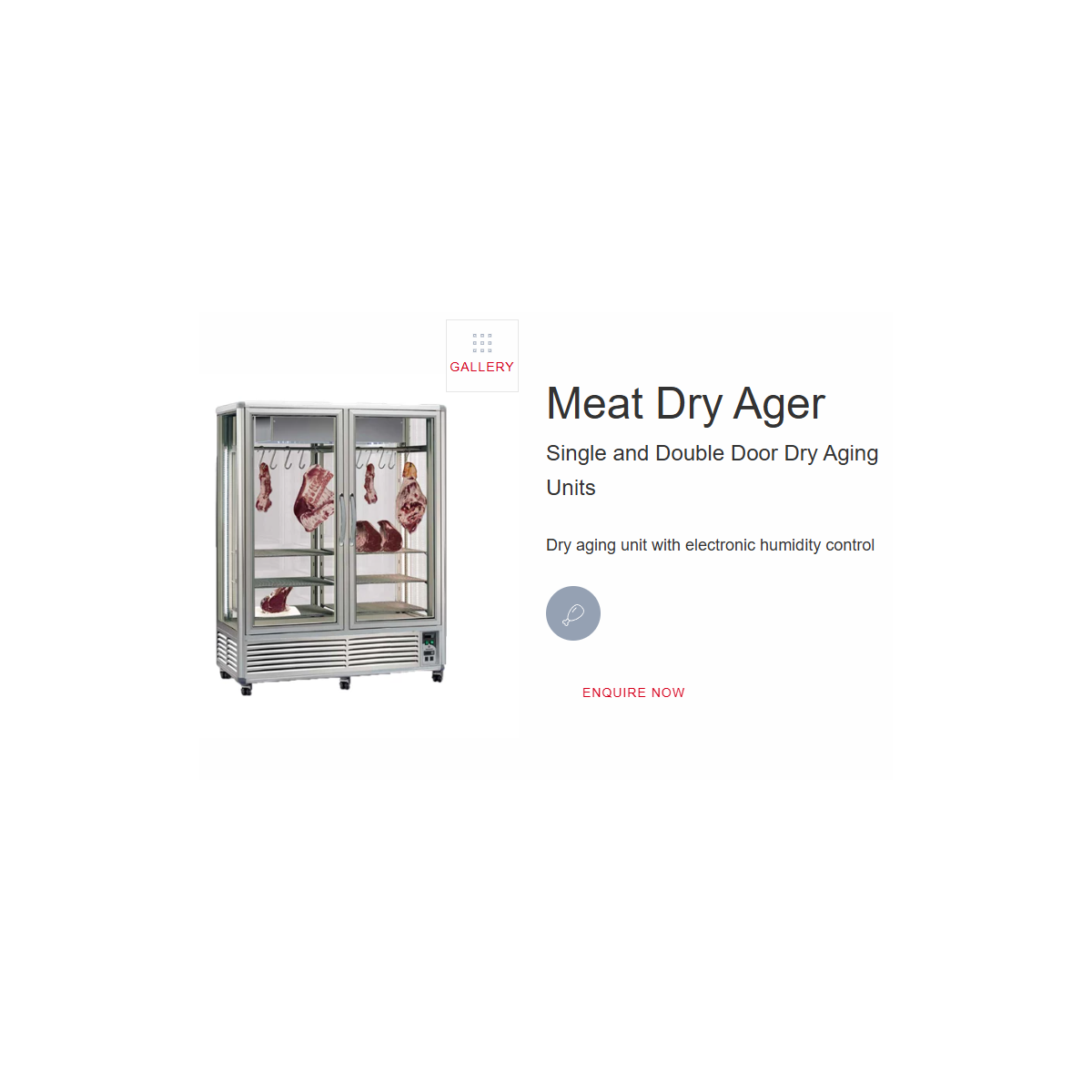Dry Age Meat Display Meat Fridge - Refurbished