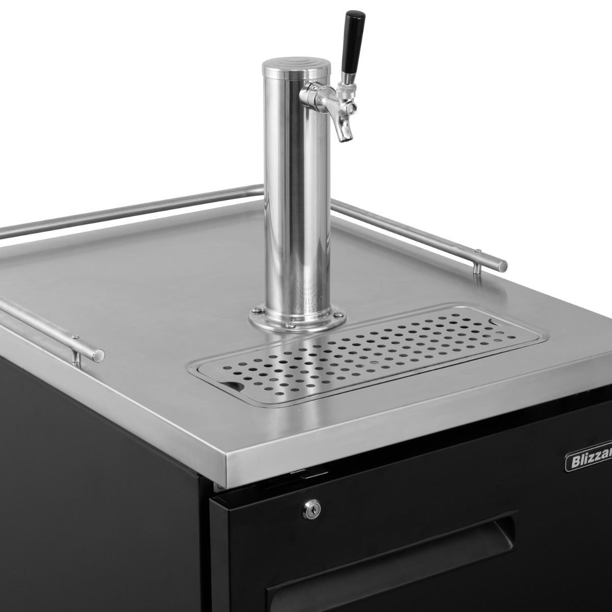 Single Keg Cooler With Riser And Tap