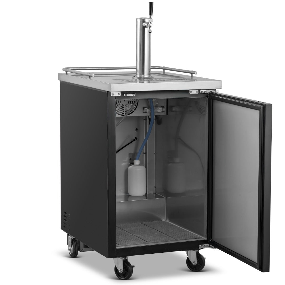 Single Keg Cooler With Riser And Tap
