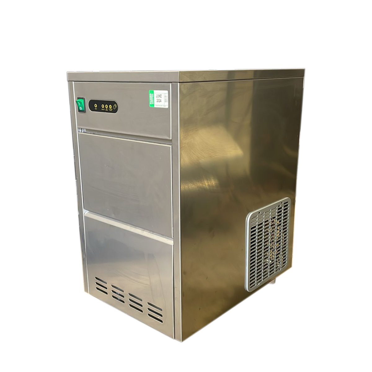 Countertop Ice Machine 25kg output bullet-shaped ice maker Refurbished