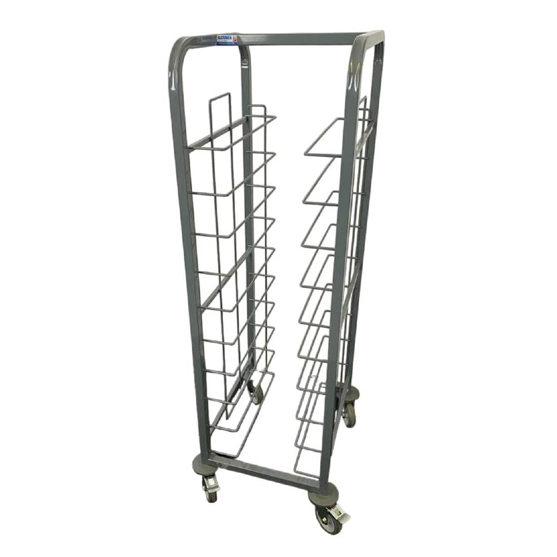Craven Steel 10-Shelf Tray Clearing Trolley