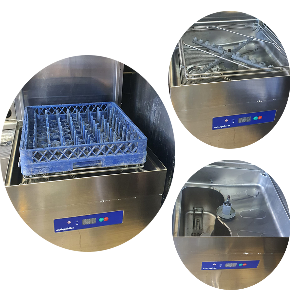 Commercial Pass-through Digital Hood Type Dishwasher - Refurbished