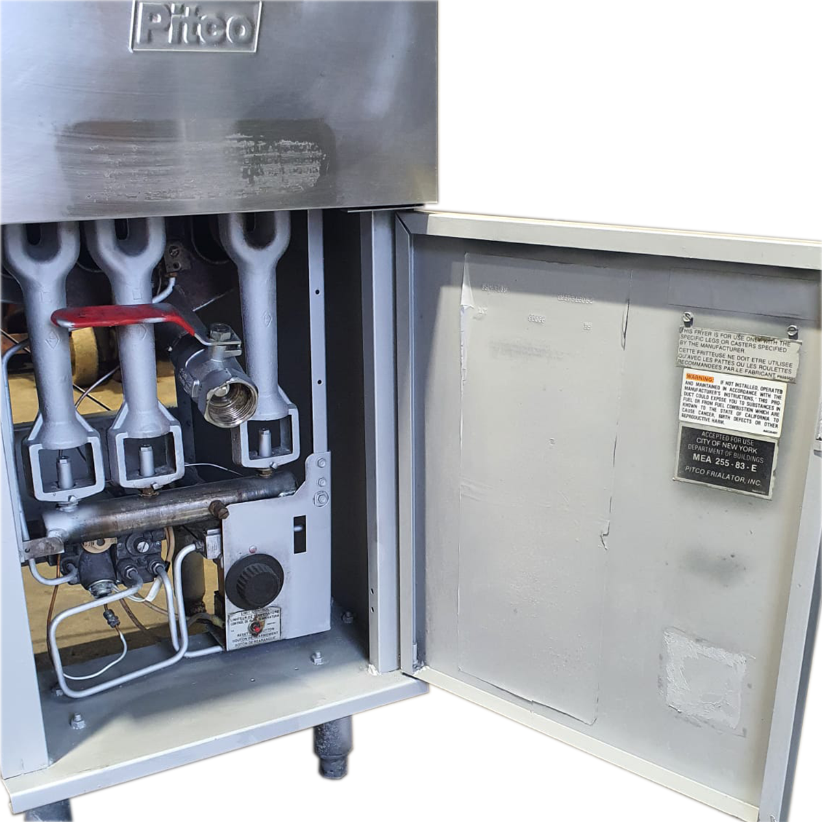 Pitco Single Tank Gas Fryer Natural Gas - Refurbished 2